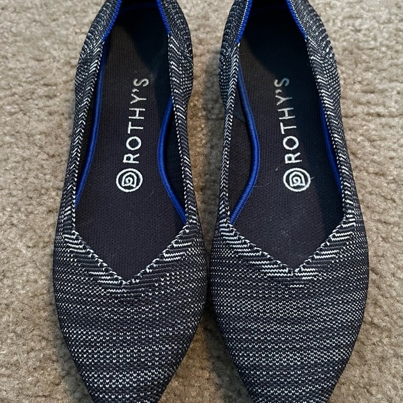 Rothy's Women's Black Flats - Picture 1 of 3